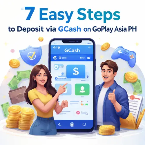 deposit via GCash on GoPlay Asia PH