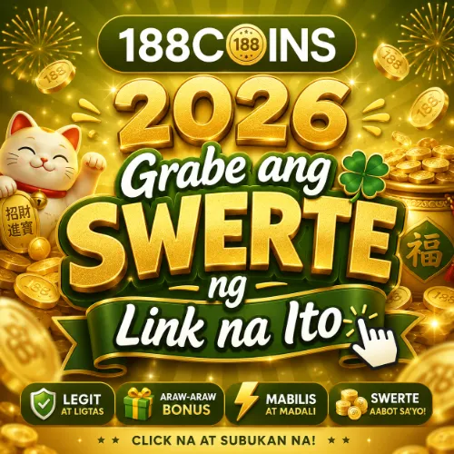 188COINS 2026 Grabe ang Swerte ng Link na Ito